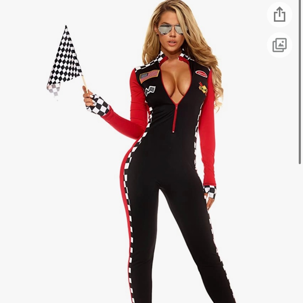 Formula 1 costume.  Never worn